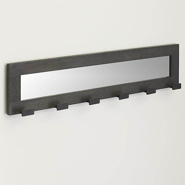 Rand Wall Mounted Coat Rack and Mirror