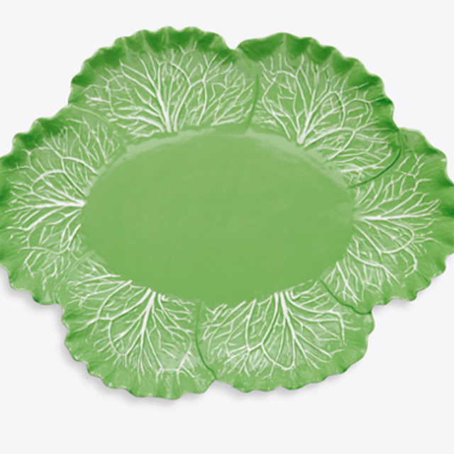 LETTUCE WARE OVAL SERVING PLATTER