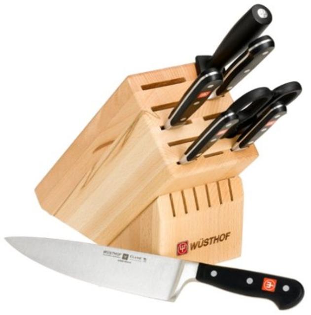 Wusthof Classic 8-Piece Knife Set with Block