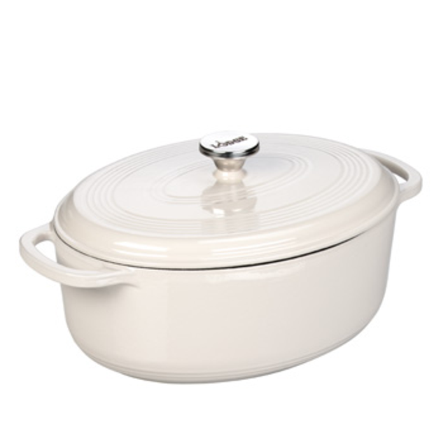 7 Qt. Oval Dutch Oven (in Oyster)