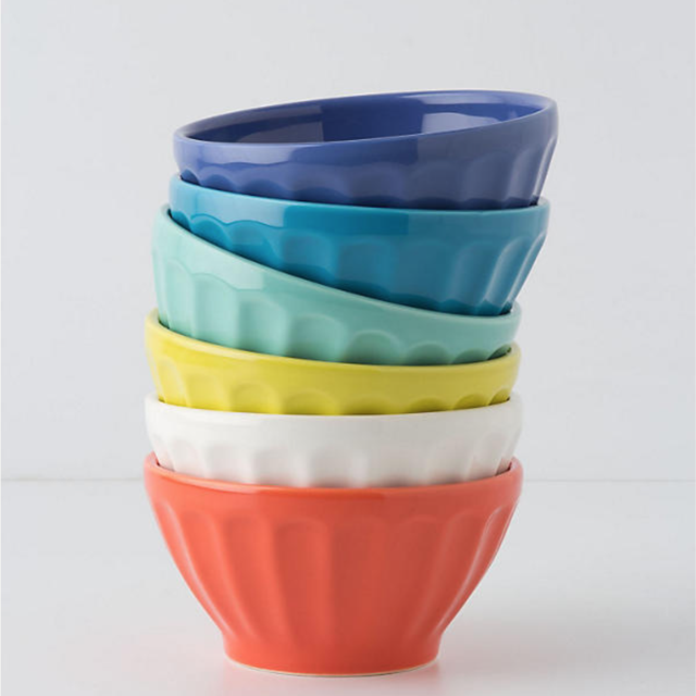 Assorted Latte Bowls Set