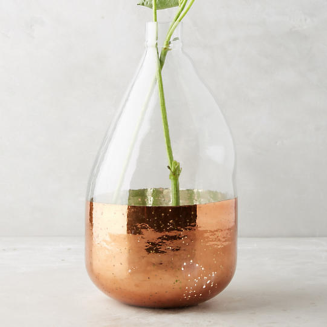 Copper Foil Vase