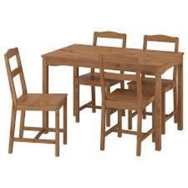 Tables and chairs