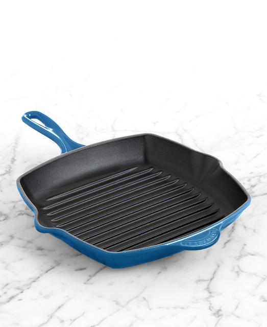 Le Creuset Enameled Cast Iron 10.25 Square Grill Pan - Marsielle