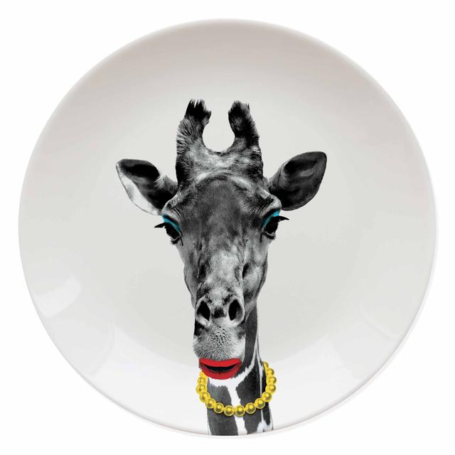 Mustard Wild Dining - Giraffe - Fun Dinner Plates