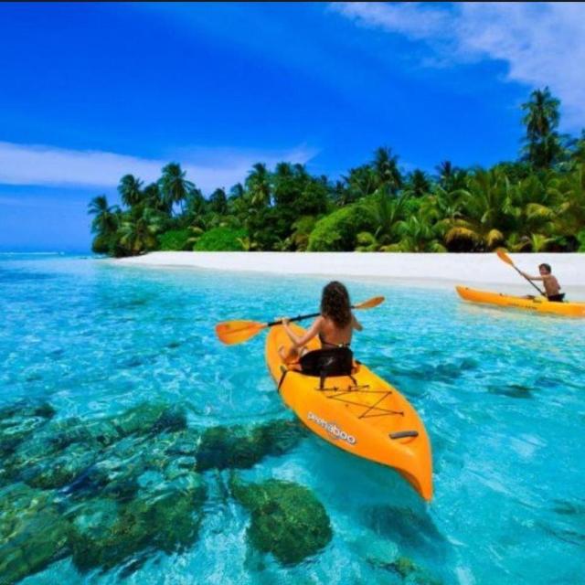 Kayaking in Fiji