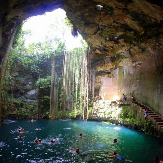 Honeymoon Upgrade: Cenote Swim