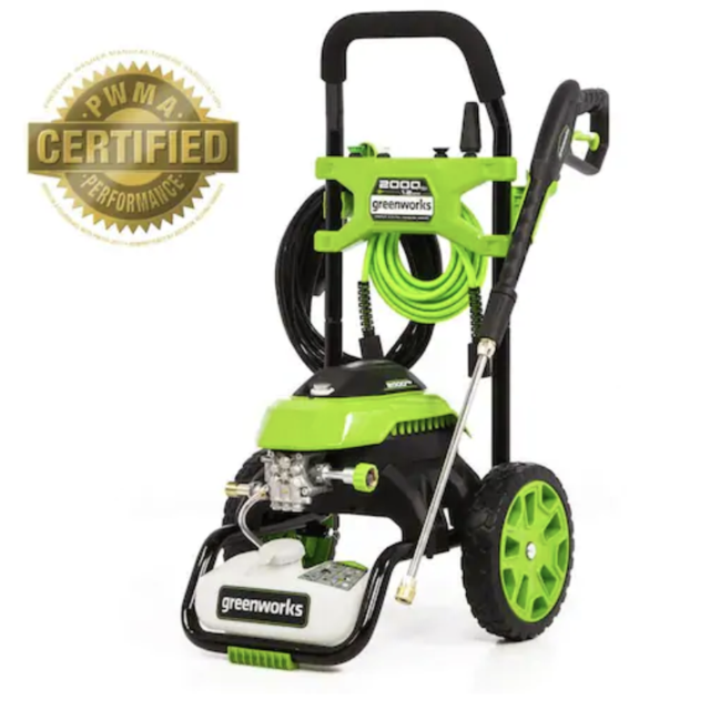Greenworks 2000-PSI 1.2-GPM Cold Water Electric Pressure Washer