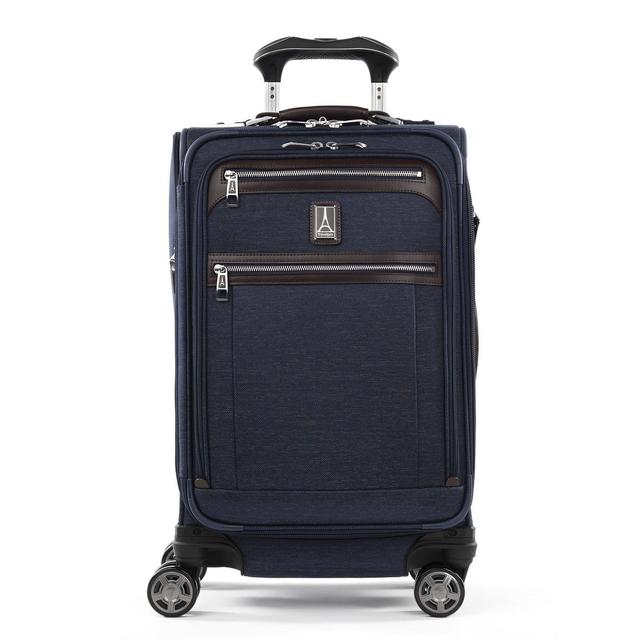Navy Platinum® Elite 21” Expandable Carry-On Spinner