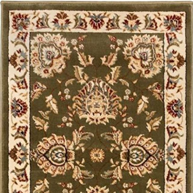 Well Woven Timeless Abbasi Green Traditional Area Rug 2'7" X 12' Runner
