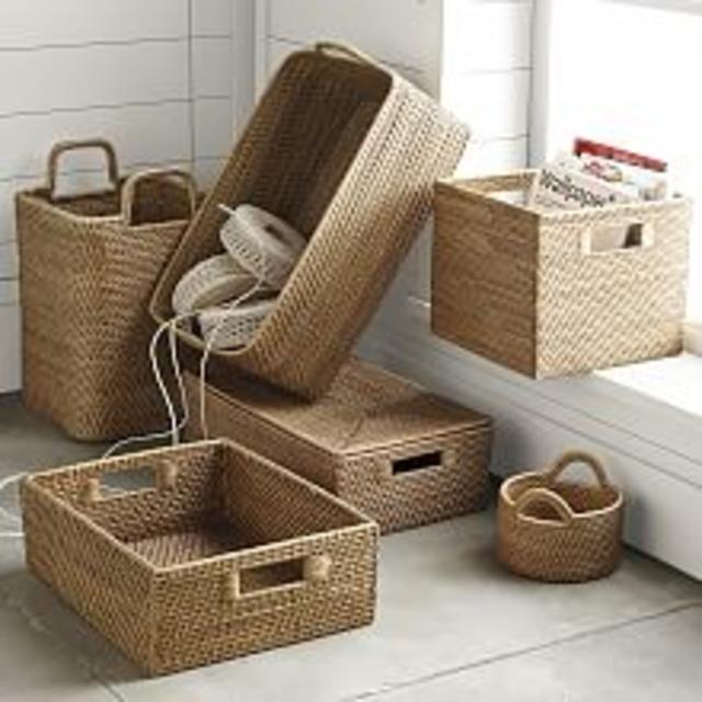 Braided Storage, Underbed Bin with Lid