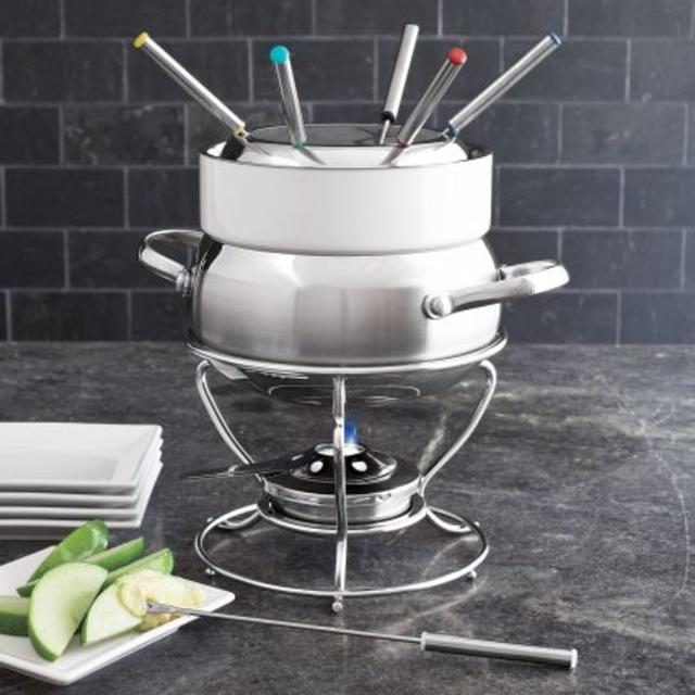 Sur La Table® Stainless Steel Fondue
