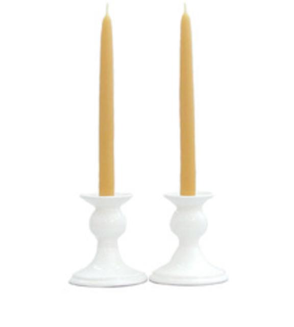 Pair of Ceramic Candlestick Holders