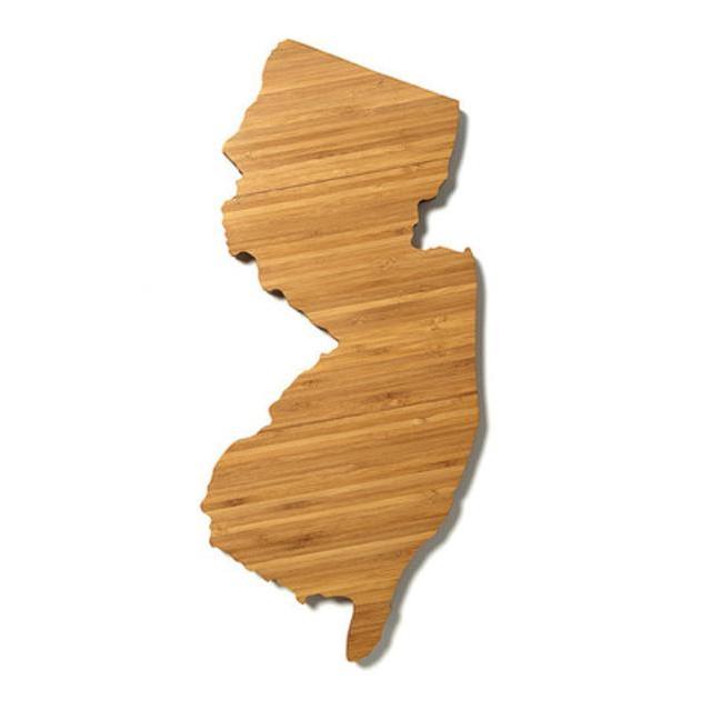 New Jersey Shaped Cutting Board