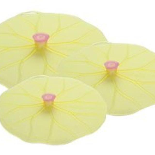 Charles Viancin Lilypad Lid Set of 3 - Large, Medium, Med/Small