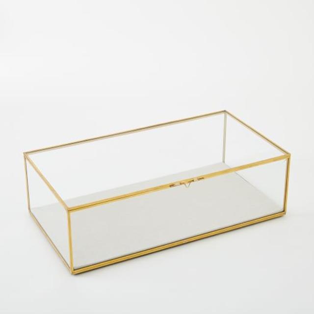 Large Rectangle Glass Shadow Box