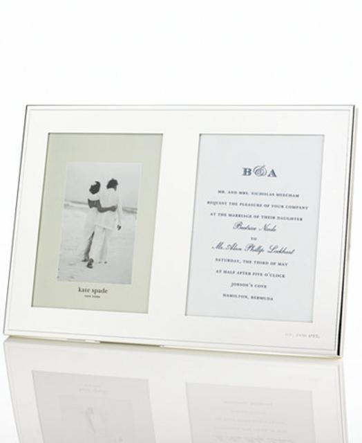 kate spade new york Darling Point Double Invitation Frame
