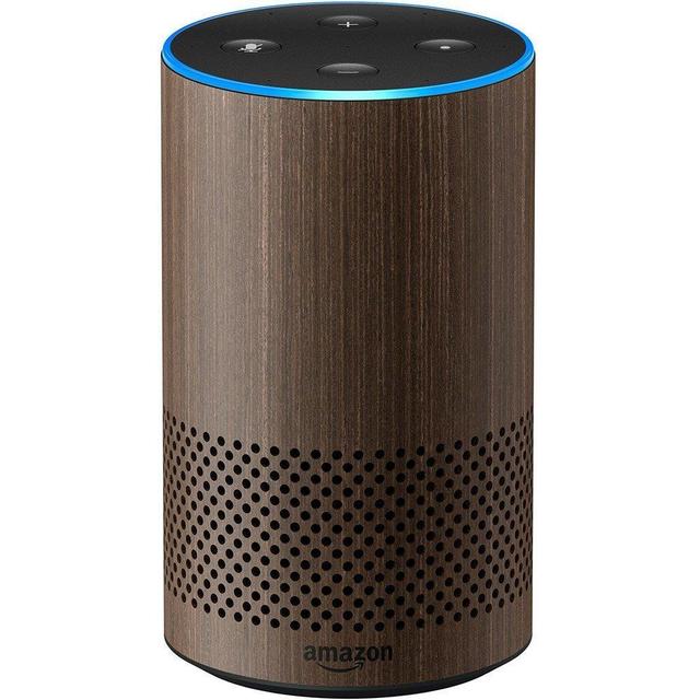 Amazon Echo 2nd Generation: Walnut Finish