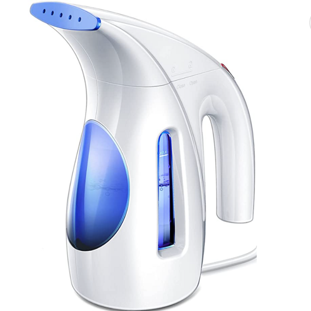 Hilife Steamer for Clothes Steamer, Handheld Garment Steamer Clothing Iron 240ml Big Capacity Upgraded Version