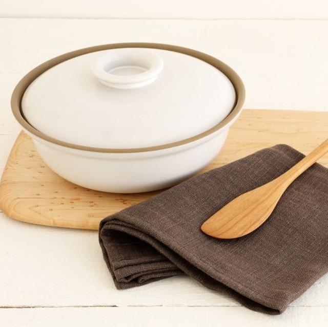 Large Covered Serving Dish in Aqua