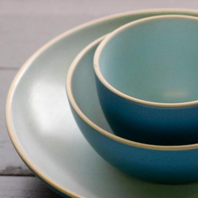 Vegetable Bowl in Aqua Turqoise
