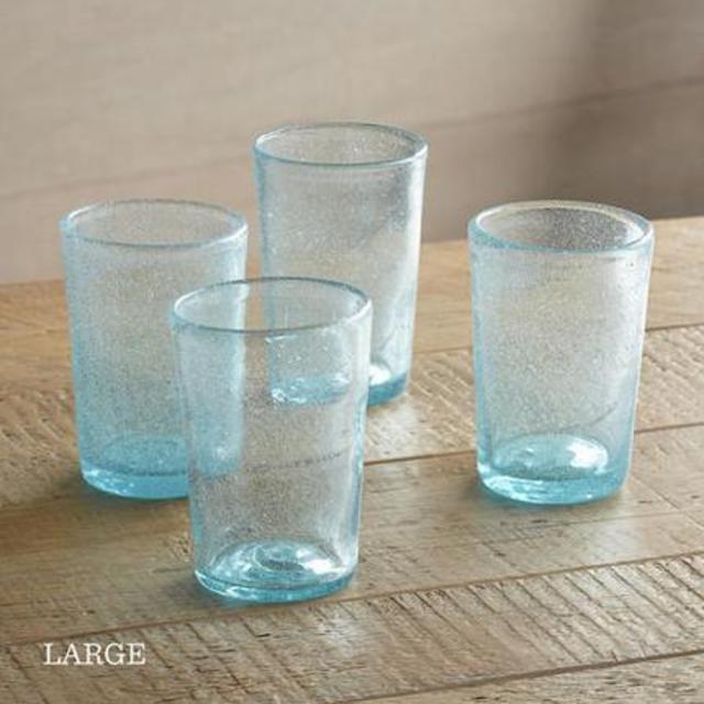 texas sky tumblers, set of 4