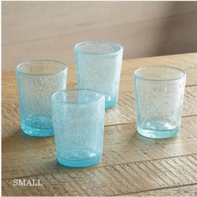 texas sky tumblers, set of 4