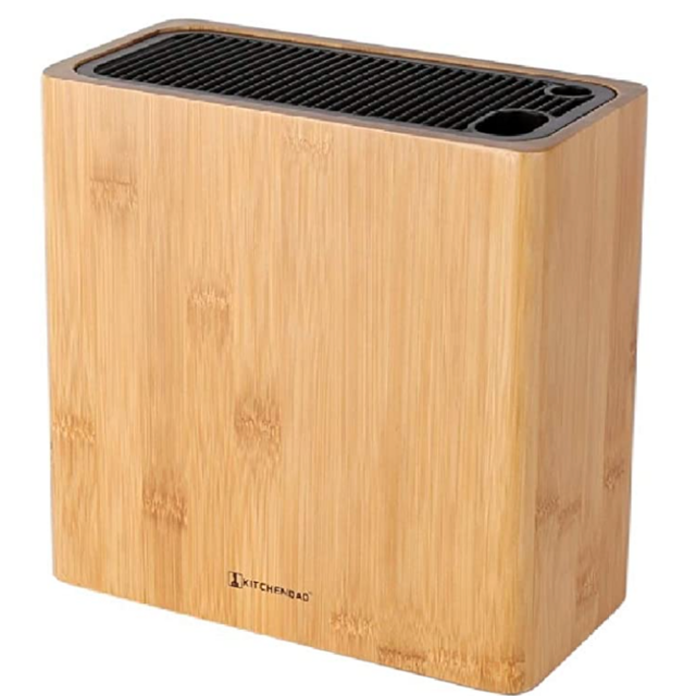 Bamboo Universal Knife Block