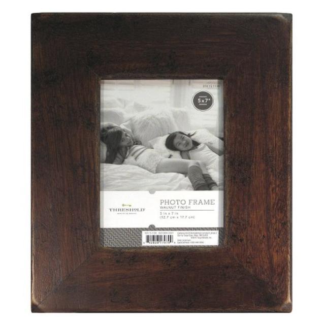 Target - Threshold™ Frame Distressed Walnut - 5x7 