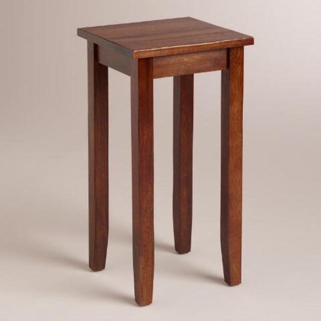 World Market - Small Mahogany Chloe Accent Table