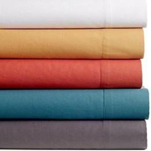 Macy's - Bar III Solid Queen Sheet Set - Ocean
