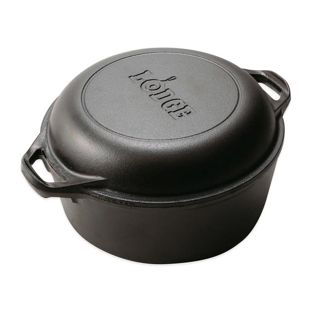Bed Bath and Beyond - Lodge 5 qt. Cast Iron Double Dutch Oven