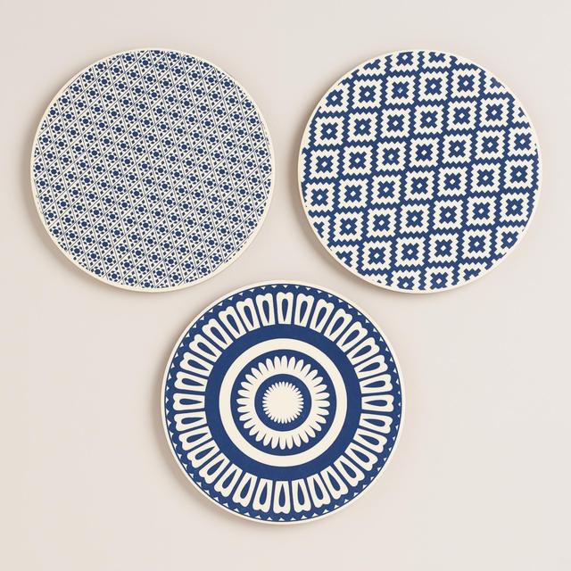 World Market - Indigo Geo Print Trivet