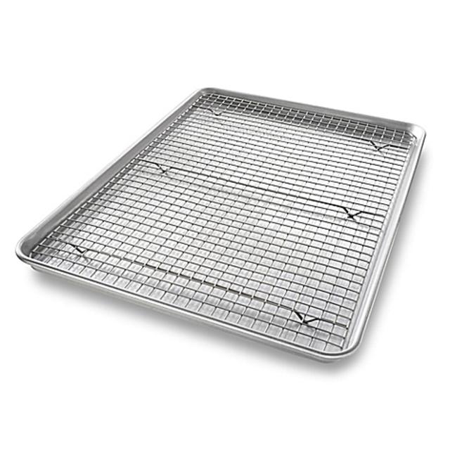 USA Pan Baking 2-Piece  Pan/Rack Set