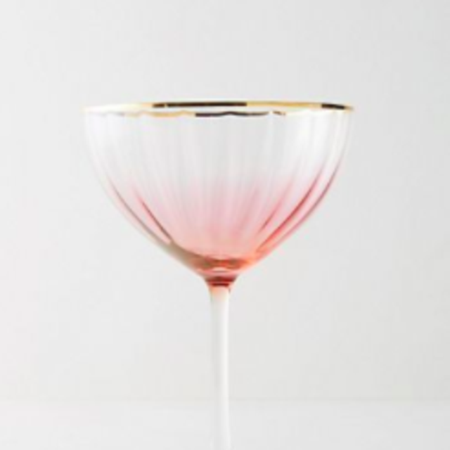 Waterfall Coupe Glass