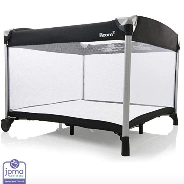 Joovy New Room2 Portable Playard, Black