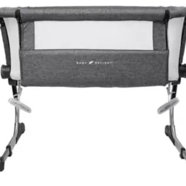 Baby Delight® Beside Me Dreamer Bassinet & Bedside Sleeper in Charcoal Grey
