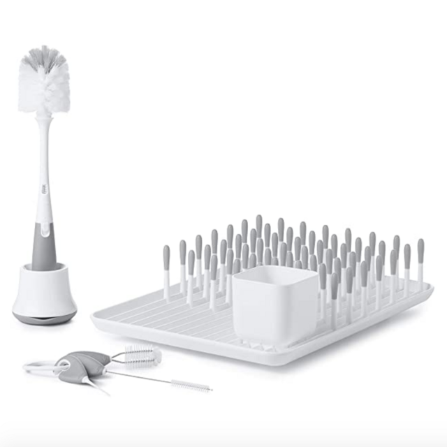 OXO Tot Bottle & Cup Cleaning Set, Gray