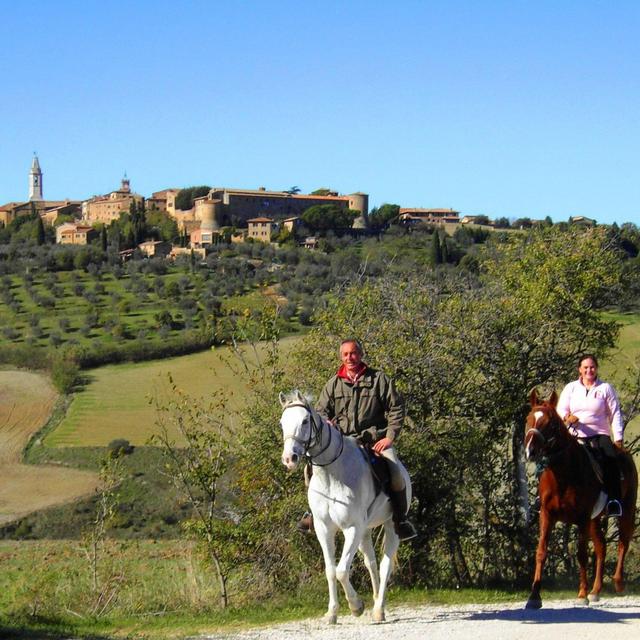 Horse back riding in Tuscany
