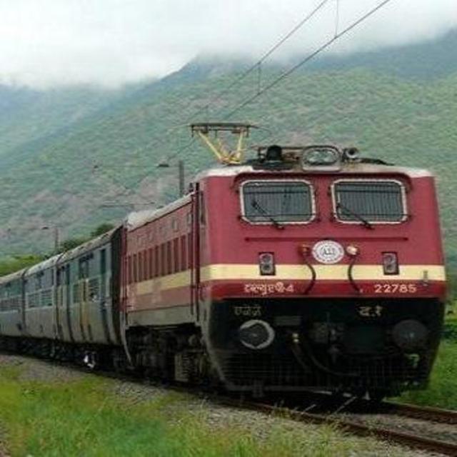Train and taxi fare