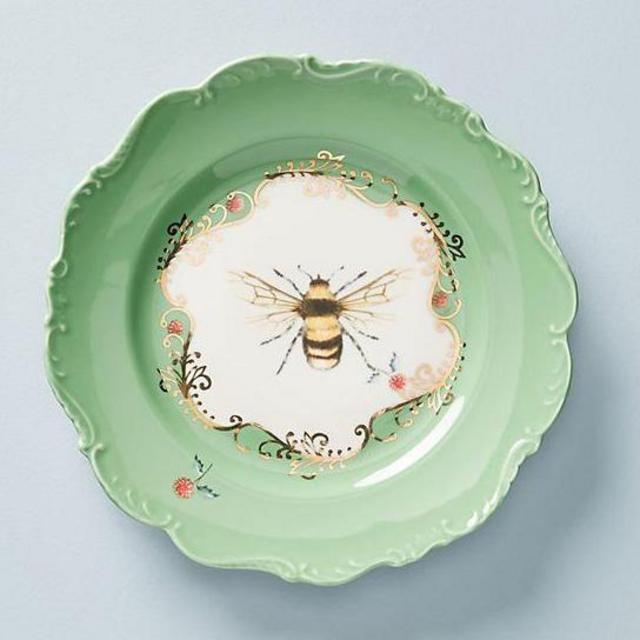 Lou Rota Nature Table Dessert Plate (Bee)