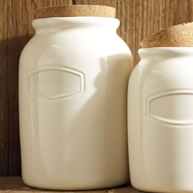 Rhodes Ceramic Canister, Large
