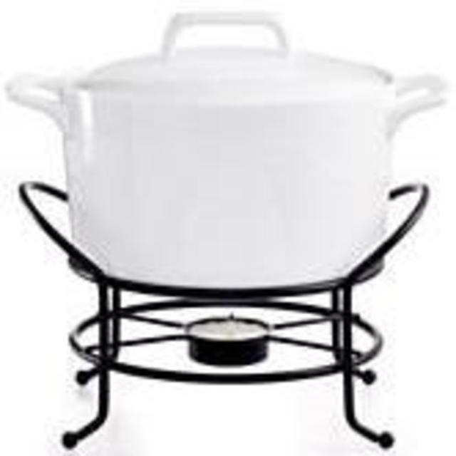 The Cellar Whiteware 1.25 Qt. Warmer