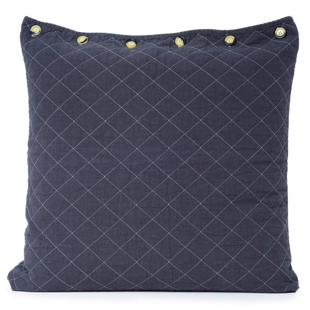 Euro sham - charcoal