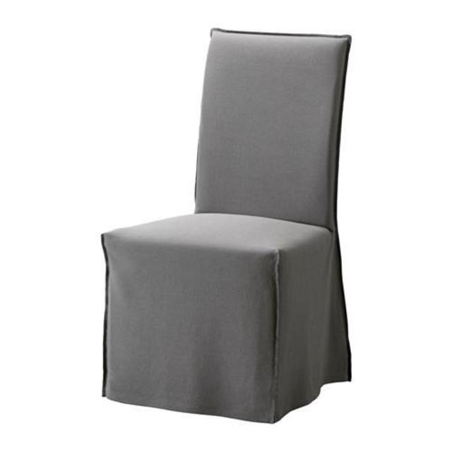 HENRIKSDAL				Chair, brown-black, Risane gray