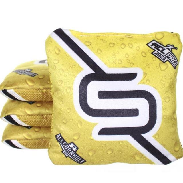 Slide-Rite Cornhole Bags - SET OF 4 DROPLET YELLOW