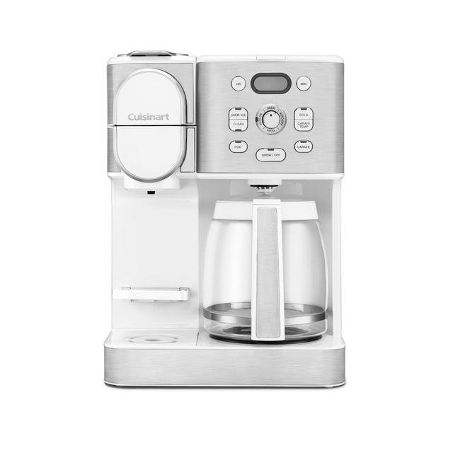 Cuisinart Coffee Center® 2-in-1 Coffee Maker with Over Ice- White