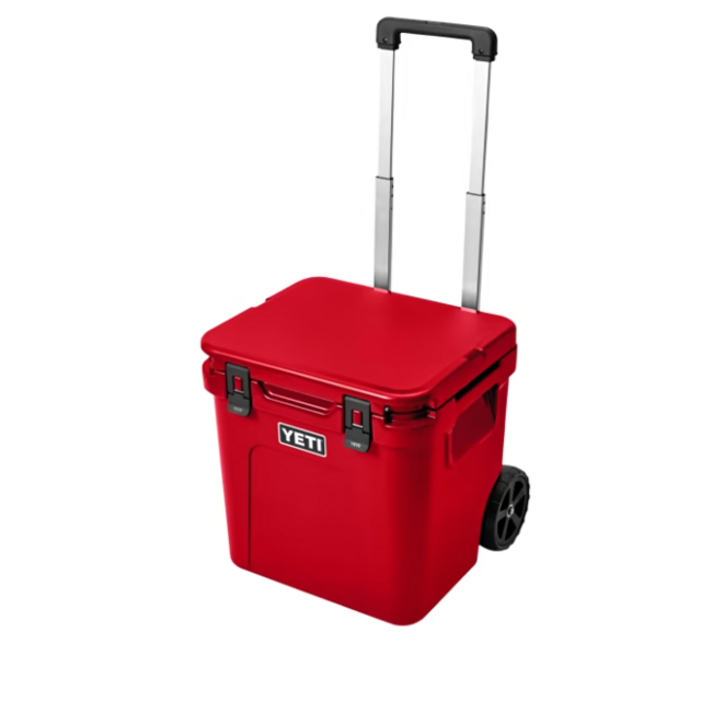 YETI Roadie 48 Hard Wheeled Cooler - Rescue Red