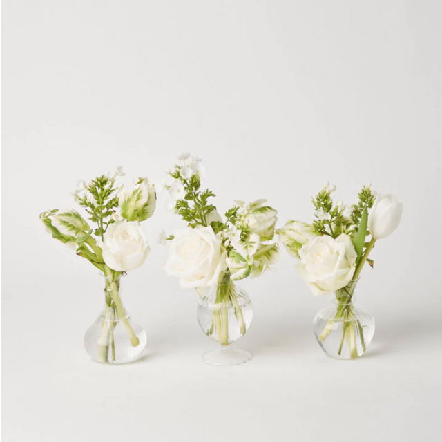 Mrs. Alice Nancy Bud Vase, Set of 3