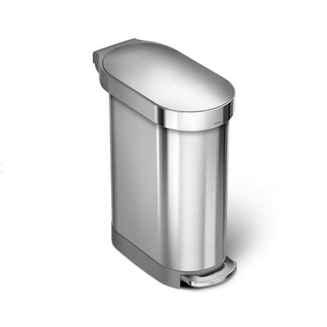 Slim Step Can - Brushed